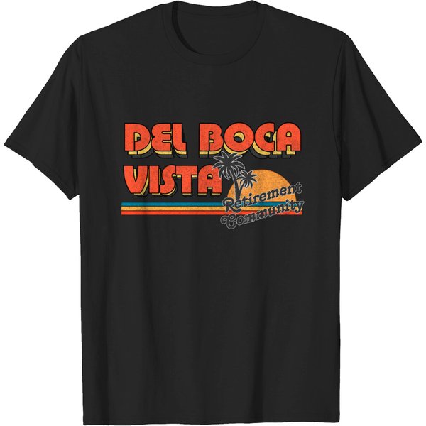 Del Boca Vista / Faded Style 90S Design - Del Boca Vista - T-Shirt-image
