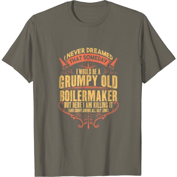 Proud Union Boilermaker Boilermaking T Shirt-image