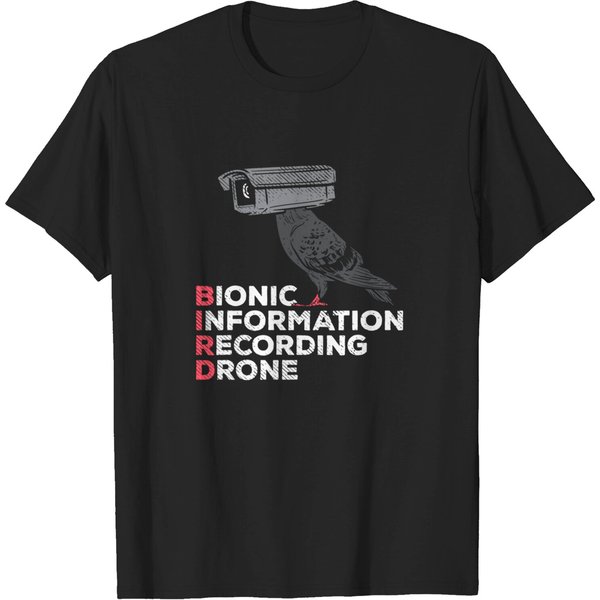 Birds Are Real, Pigeons Aren't Real, Conspiracy Theory T-Shirt-image