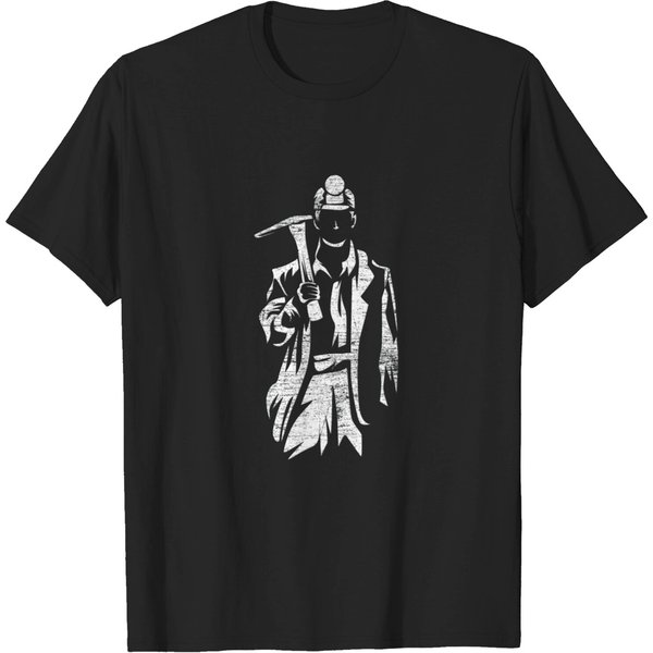 Coal Miner Mining T Shirt-image