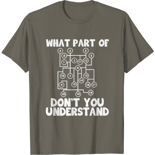What Part Of Transport Truck Gear Shift Pattern T Shirt-image