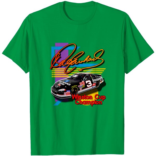 Dale // The Intimidator Fan Art - Dale Earnhardt - T-Shirt-image