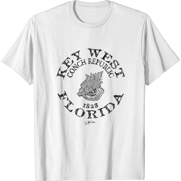 Key West, Fl, Conch Republic T-Shirt-image