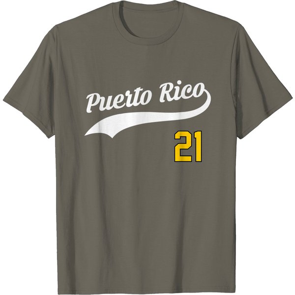 Puerto Rico Baseball 21 T-Shirt For Santurce Baseball Fans-image