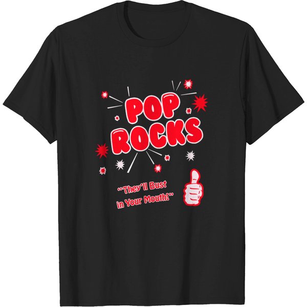 Pop Rocks Red T Shirt-image