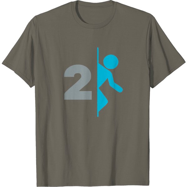 Portal 2 Game Logo T Shirt-image