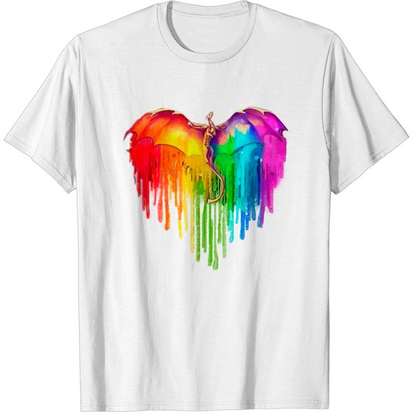 Dragon Heart Gay Lgbt Pride T Shirt-image