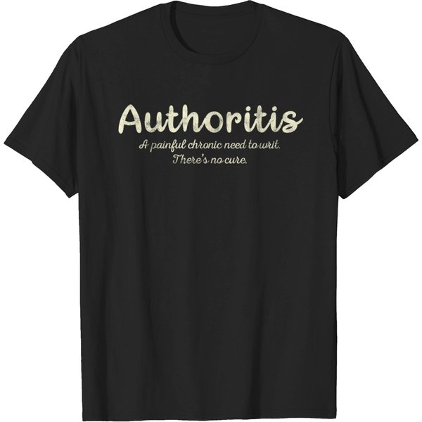 Authoritis Writer Definition Author Publisher T Shirt-image