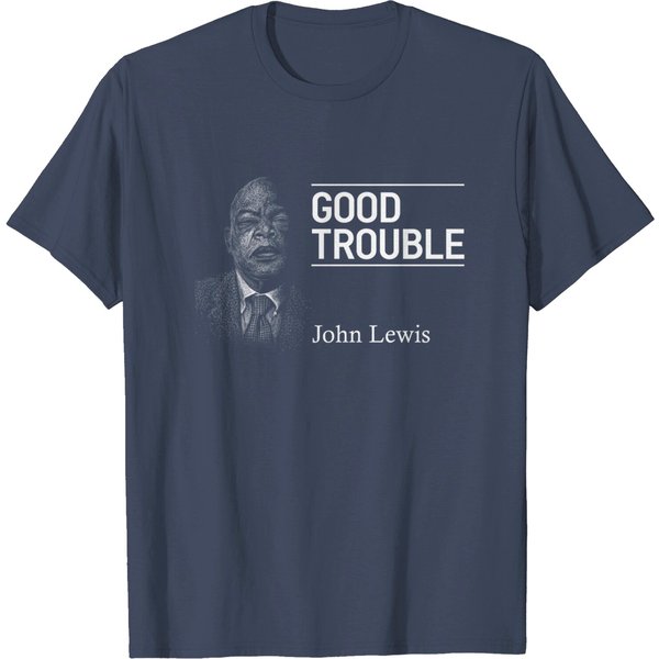 Good Necessary Trouble Quote Equality Civil Rights T-Shirt-image