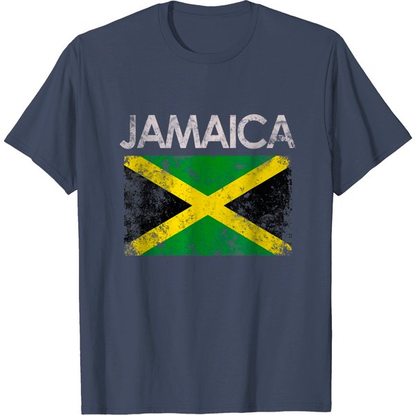 Vintage Jamaica Jamaican Flag Pride T Shirt