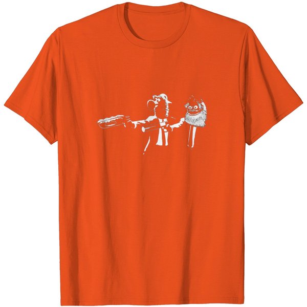 Phan Fiction Gritty Phillie Phanatic Pulp Fiction T Shirt-image