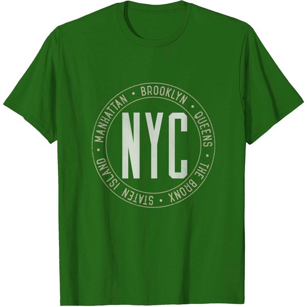 New York Boroughs Five Boroughs Nyc Lovers And Residents T-Shirt-image
