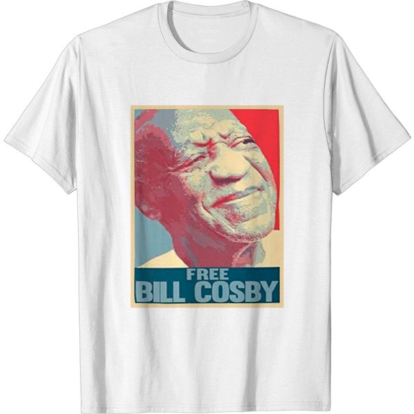 Bill Cosby Graphic T-Shirt Cool Casual Sleeves Cotton-image