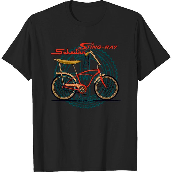 Schwinn Stingray Vintage Bicycle Tribute - Schwinn Stingray - T-Shirt-image
