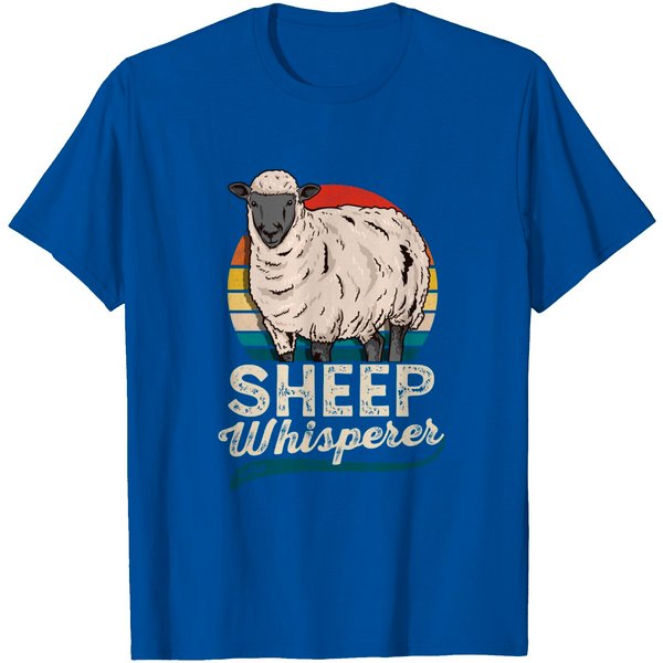 Sheep Whisperer Farmer Rancher Ranch T-Shirt-image
