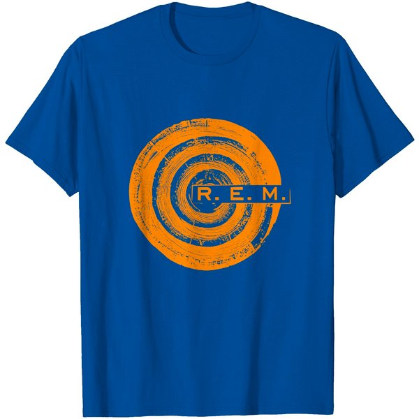 R.E.M. Woodcut Tree Rem Official T-Shirt-image