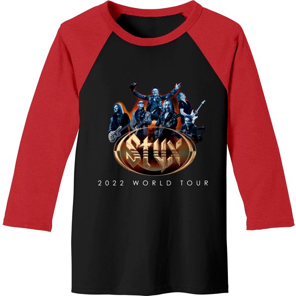 Styx World Tour 2022 Baseball Tees-image