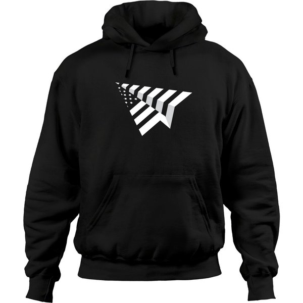 Paper Plane Usa Paper Airplane Hoodies