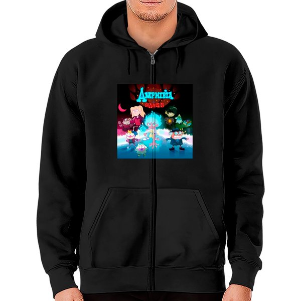 Amphibia Season 3 Art Classic Zip Hoodies-image