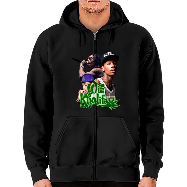 Wiz Khalifa Rapper Zip Hoodies-image