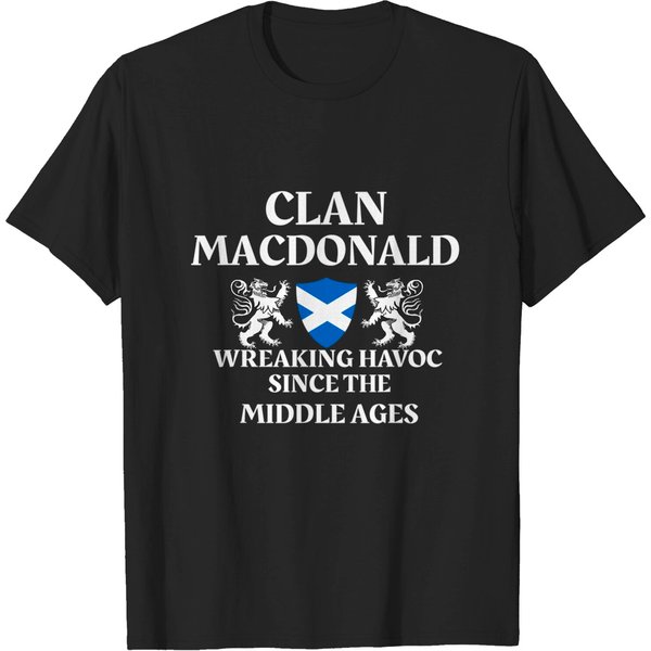 Macdonald Scottish Family Clan Scotland Name T-Shirt-image
