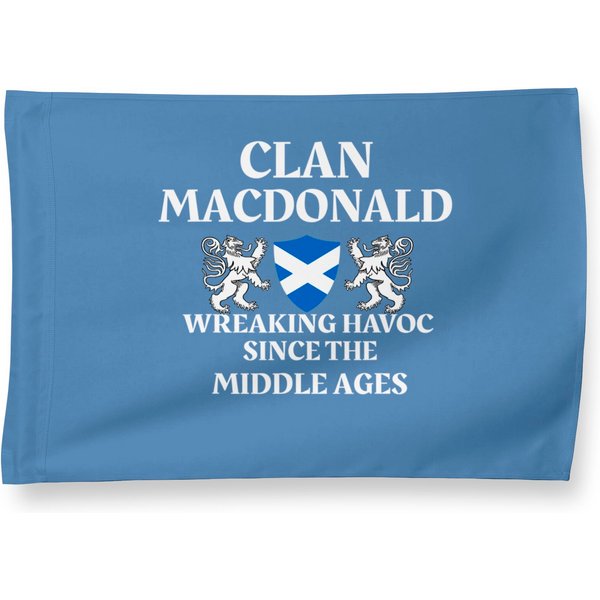 Macdonald Scottish Family Clan Scotland Name House Flags-image