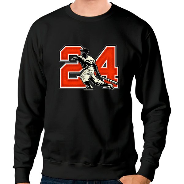 24 - Say Hey - Willie Mays - Sweatshirts-image