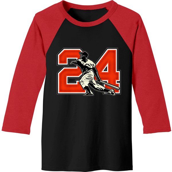 24 - Say Hey - Willie Mays - Baseball Tees-image