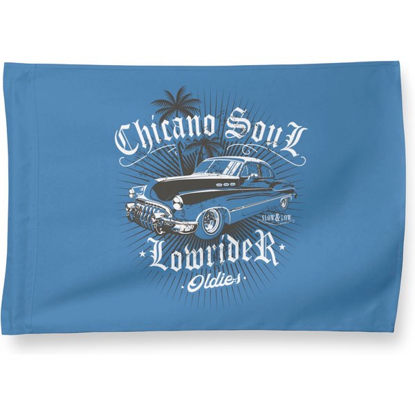 Cholo House Flags Lowrider Chicano Low Mexican Los Angeles Latina Rider Cholo Pullover-image