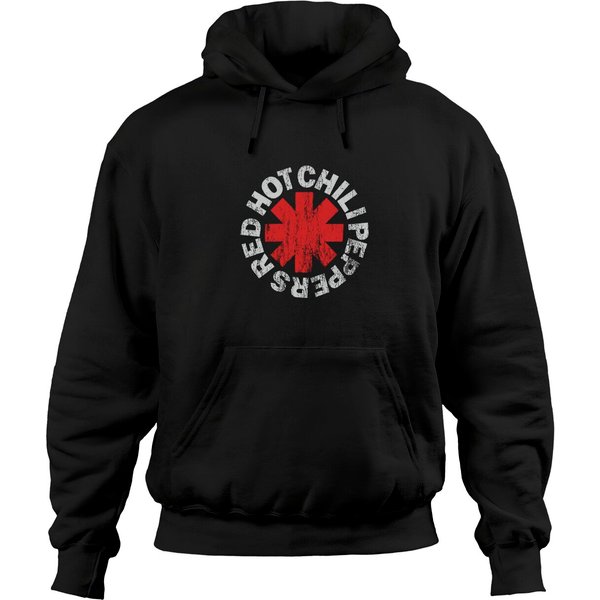 Red Hot Chili Peppers Distressed Men's Hoodies-image