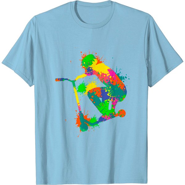 Stunt Scooter Rider T-Shirt-image