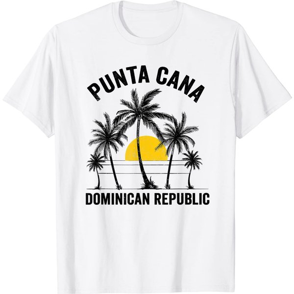 Punta Cana Beach Souvenir Rd Dominican Republic 2022 T-Shirt-image