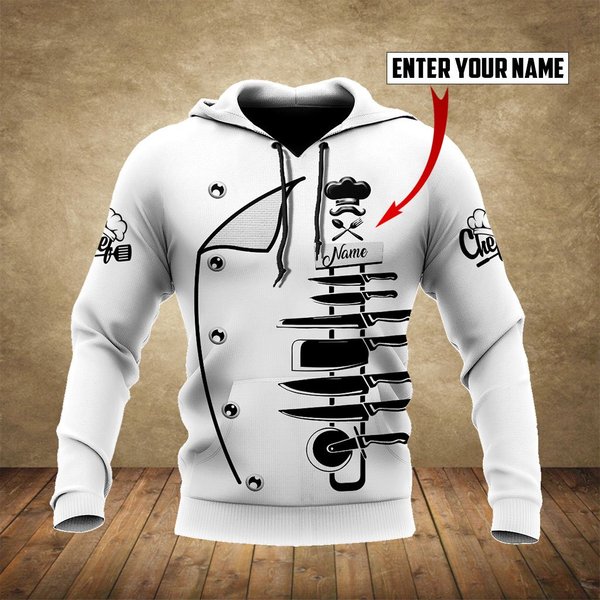 Master Chef Personalized 3D All Over Printed Unisex-image