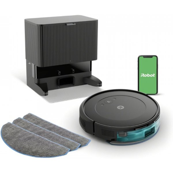 Roomba Combo 2 Essential Nero + 3 Panni-image
