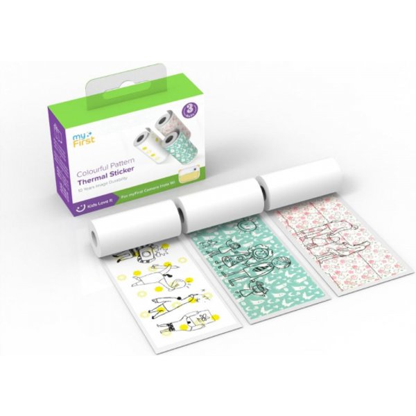 myFirst Thermal Stickers with patterns-image