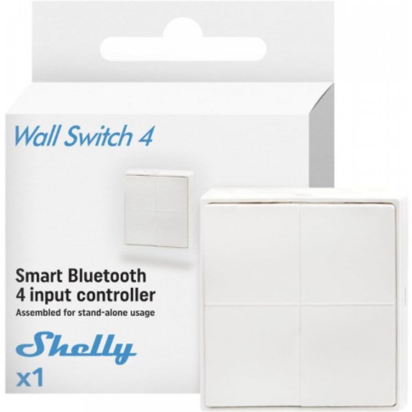 Shelly BLU Wall Switch 4 - Stand-Alone-image