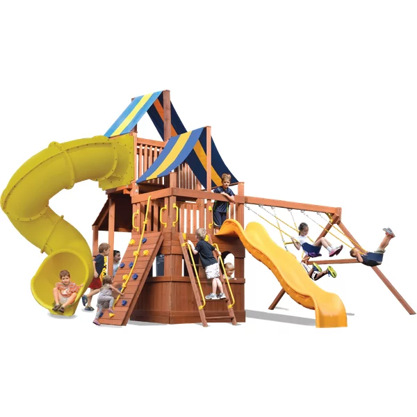 Original Fort High Roller - Solid Green w/Green Slides