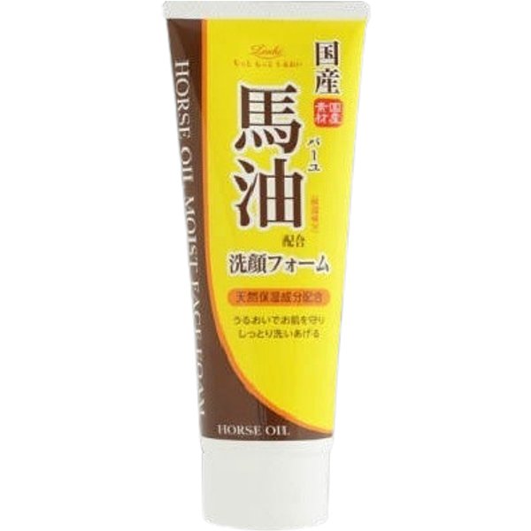 CosmetexRoland - Loshi Moist Aid Horse Oil Whip Face Wash Foam - 130g