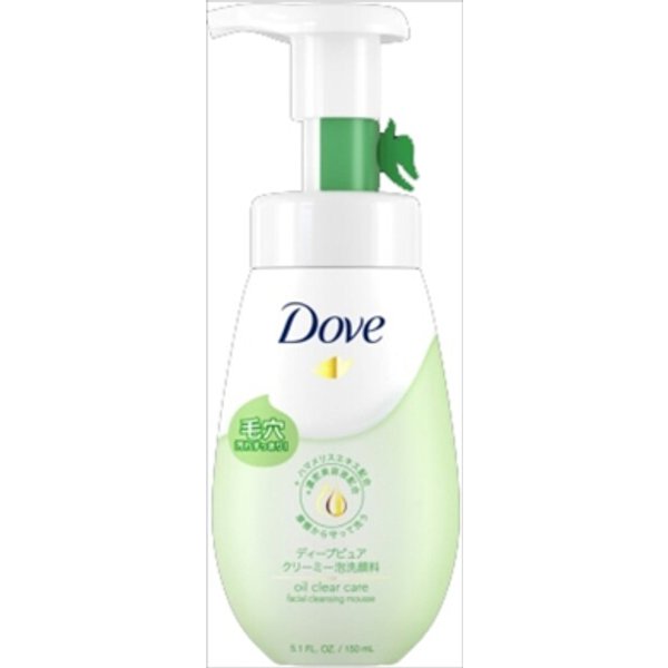 Dove - Beauty Moisture Creamy Foam Face Wash - 150ml - Oil Clear Care