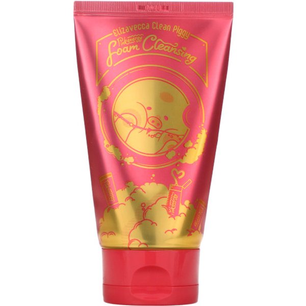 Elizavecca - Clean Piggy Pink Energy Foam Cleansing - 120ml