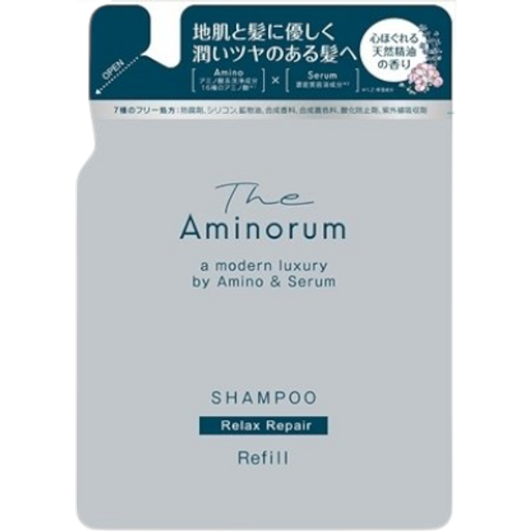 KUMANO COSME - The Aminorum Shampoo Relax Repair Refill - 350ml
