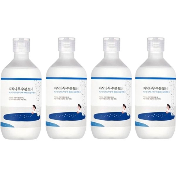 Round Lab - Birch Juice Moisturizing Toner - 300ml (4ea) Set