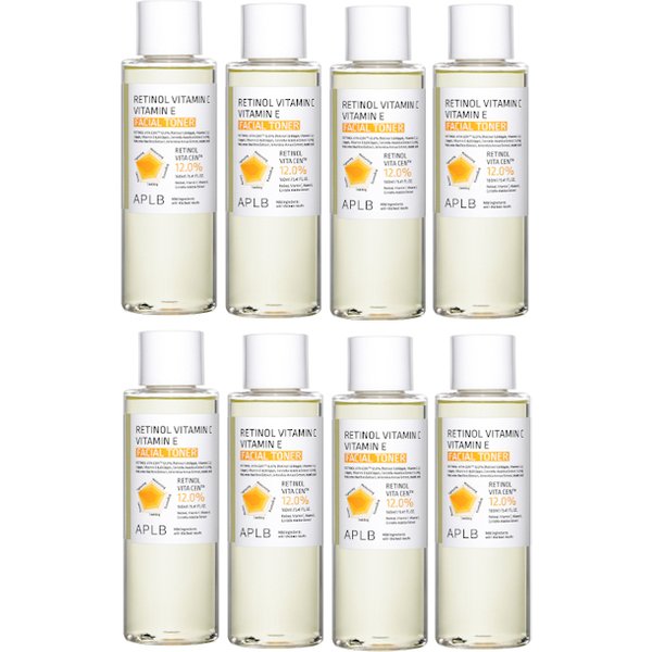 APLB - Retinol Vitamin C Vitamin E Facial Toner - 160ml (8ea) Set