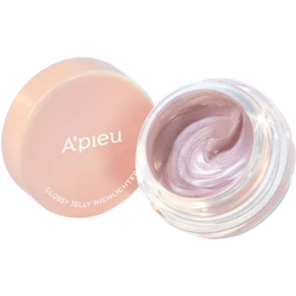 A'PIEU - Juicy Pang Glossy Jelly Highlighter - 3.8g - Pink Shell