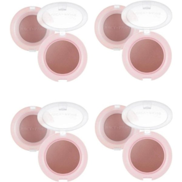 A'PIEU Juicy-Pang Jelly Blusher - 4.8g - BE02 Fig (4ea) Set
