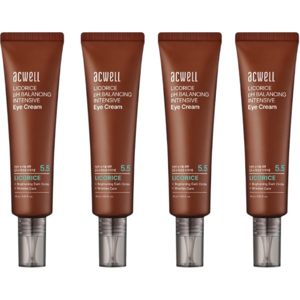 ACWELL - Licorice pH Balancing Intensive Eye Cream - 30ml (4ea) Set
