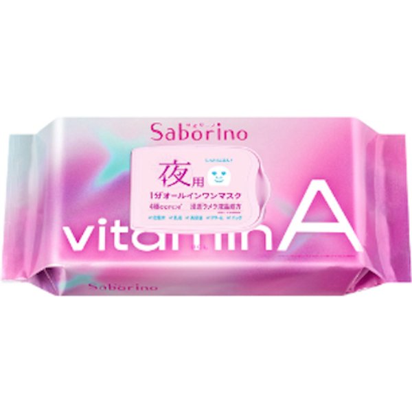 BCL - Saborino Good Night Mask - 30pcs - Vitamin A