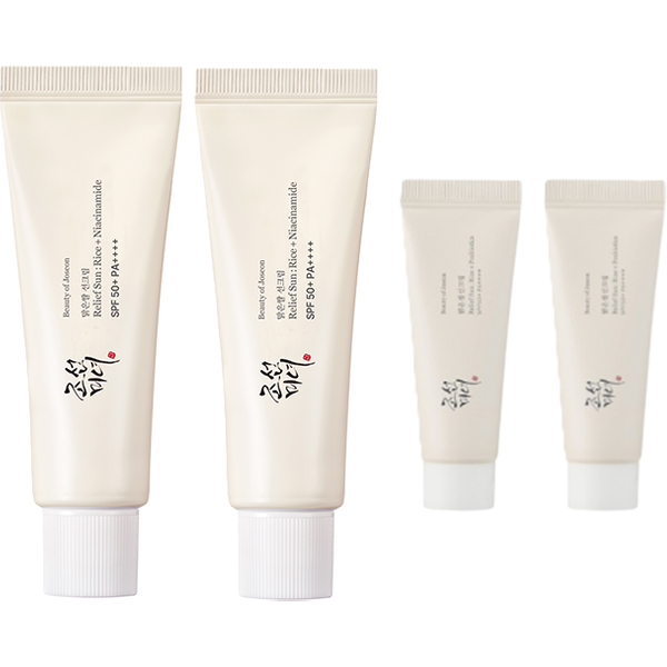 BEAUTY OF JOSEON - Relief Sun : Rice + Niacinamide SPF50+ PA++++ - 50ml (2ea) + Relief Sun : Rice + Niacinamide SPF50+ PA++++...