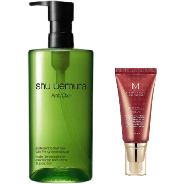 Missha X Shu Uemura M Perfect Cover BB Cream #23 Natural Beige X Shu Uemura - Anti/Oxi+ Pollutant & Dullness Clarifying...