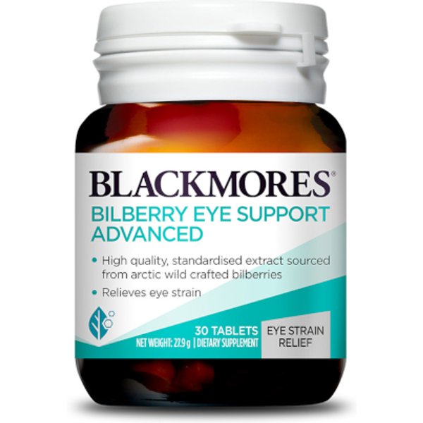 BLACKMORES - Bilberry Eye Support Advanced - 30 Capsules